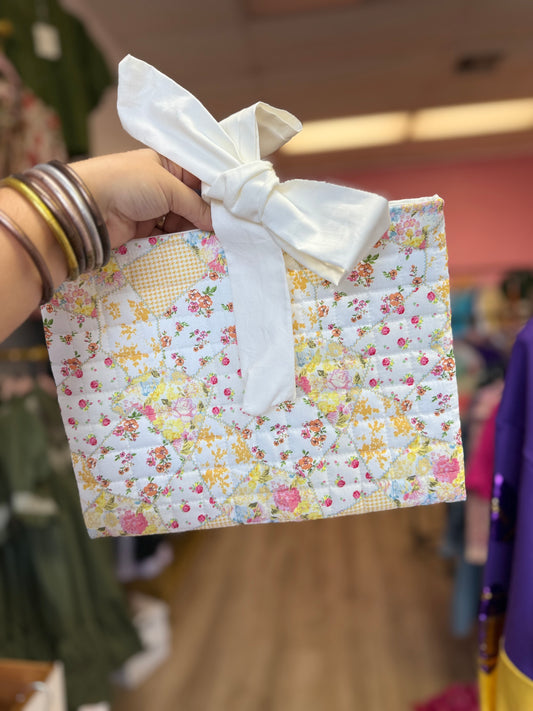 Floral Patchwork Bible Cover