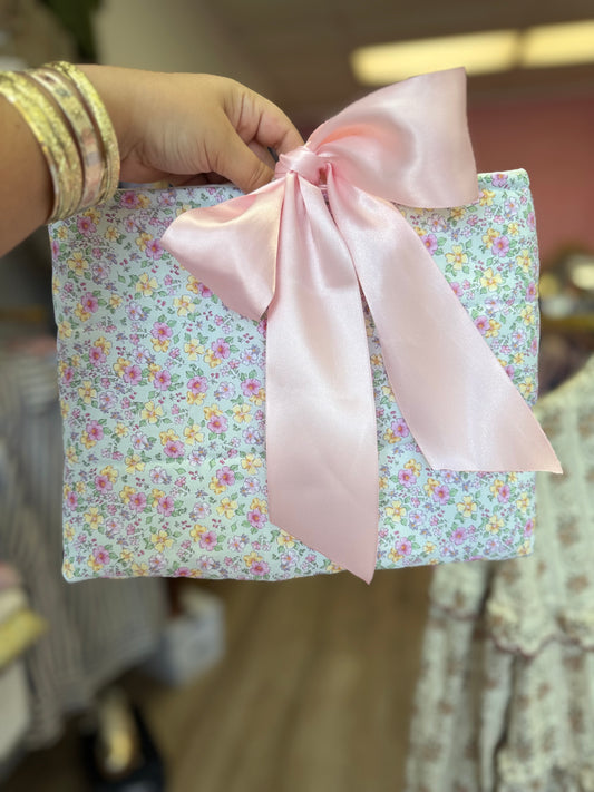 Floral Pink Bible Cover