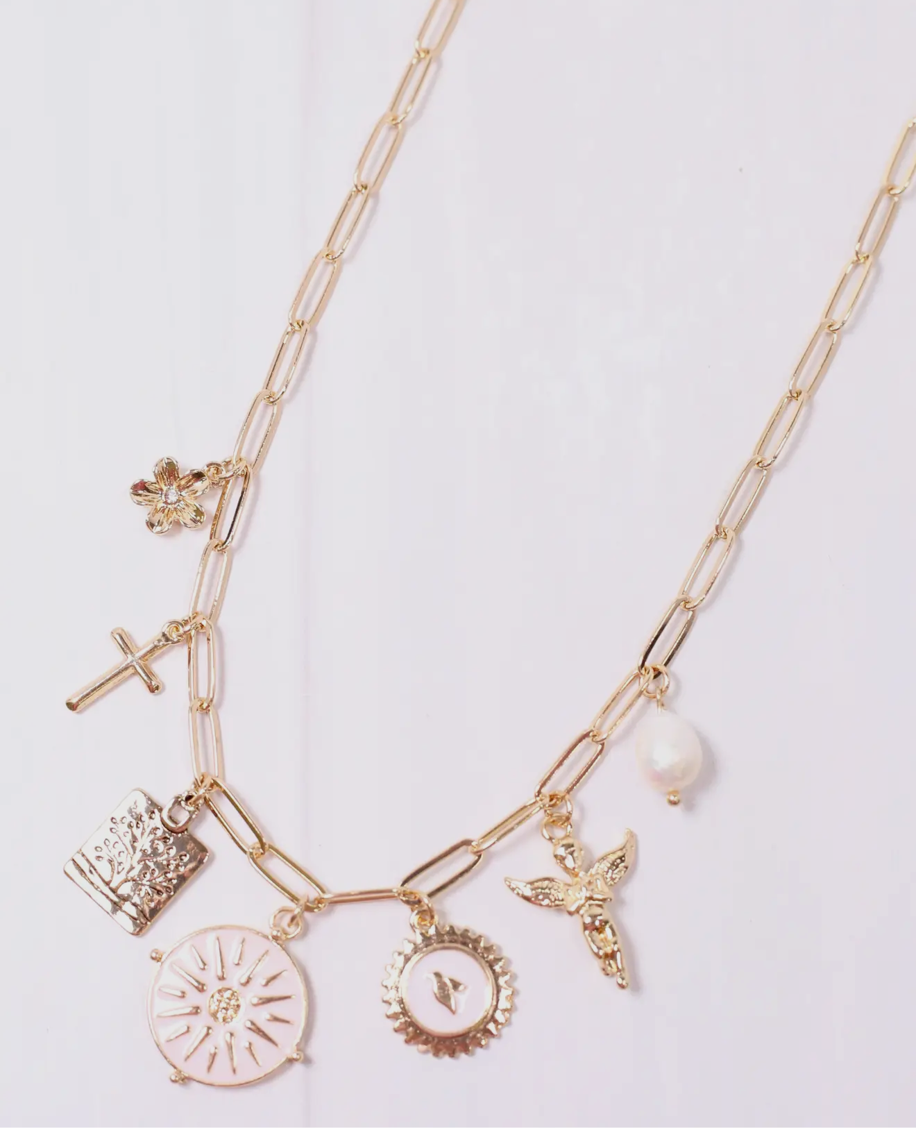 Charm necklaces