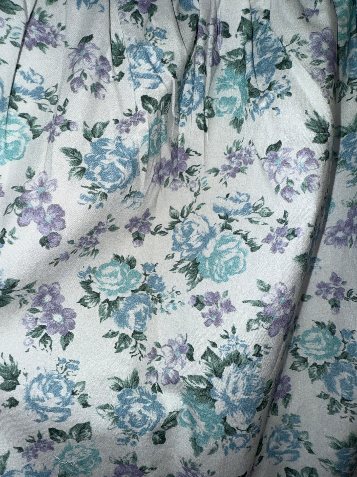 Lavender & Blue Floral Dress