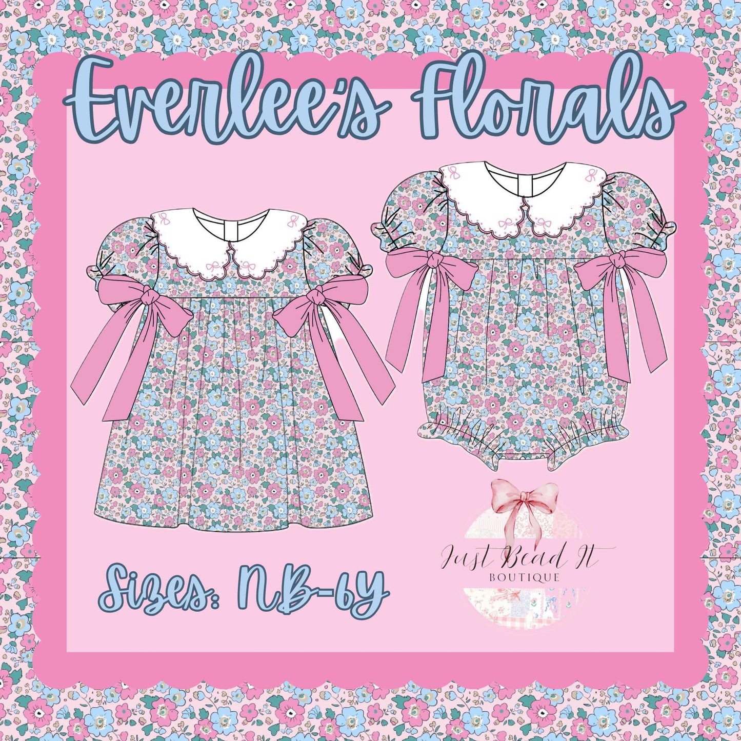 Everlee’s Floral|1 Year of JBI Celebration outfit|