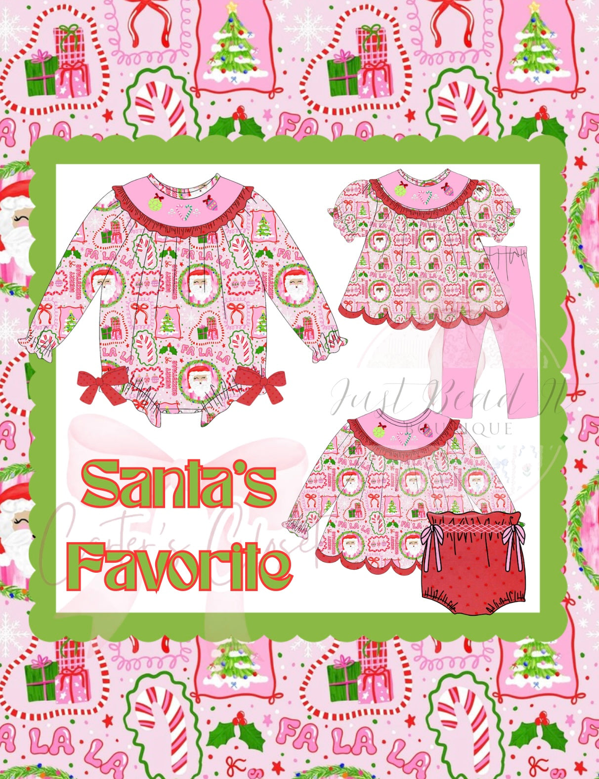 Santa’s Favorite x Carter’s Closet x GRBC Collab|PREORDER|
