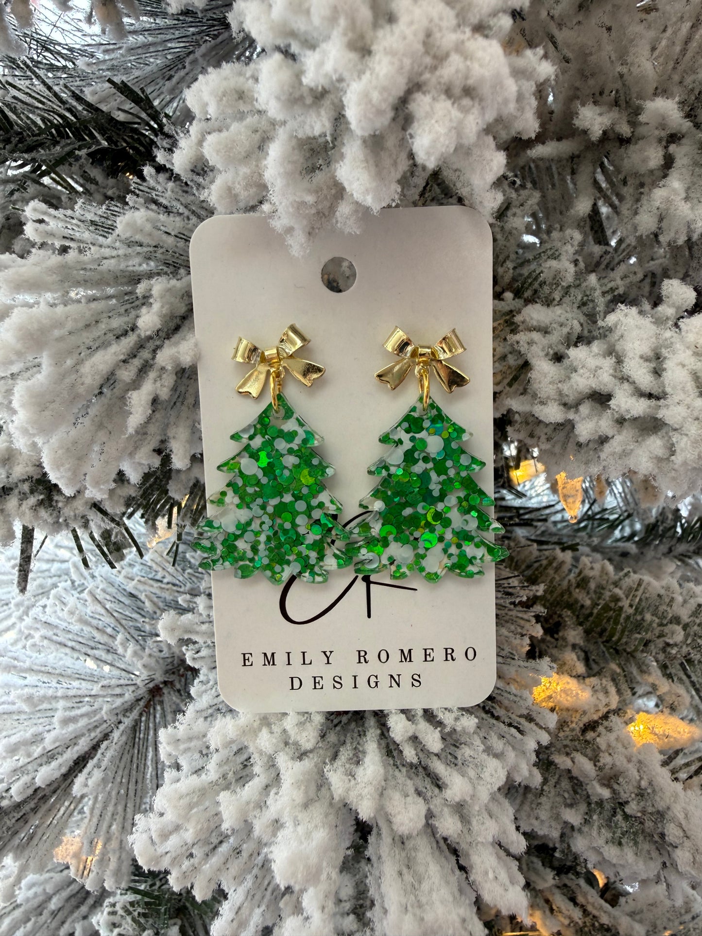 Christmas Tree Earrings