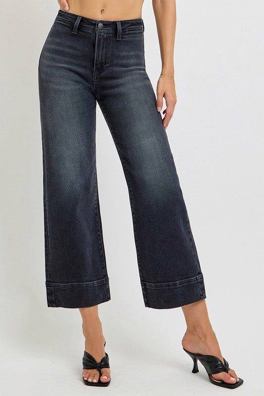 High Rise Black RISEN jeans