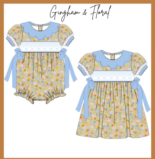 Gingham & Floral|MARCH ETA|