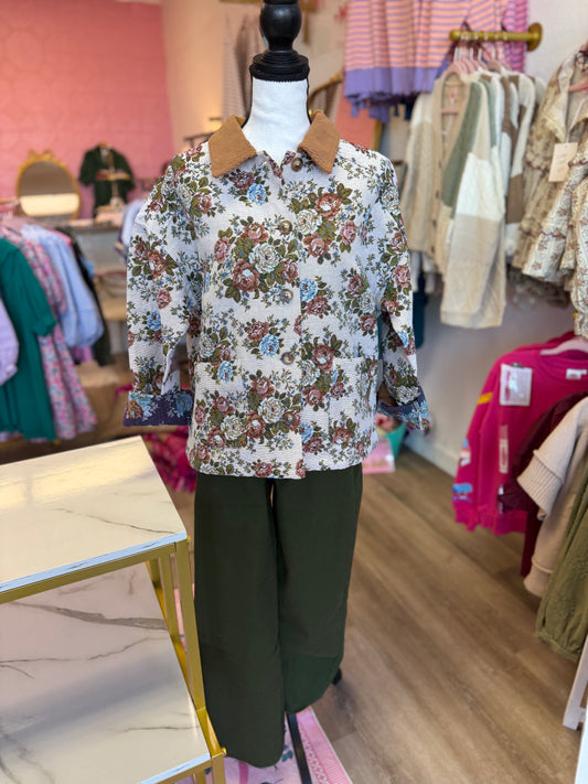 Jacquard Corduroy Jacket