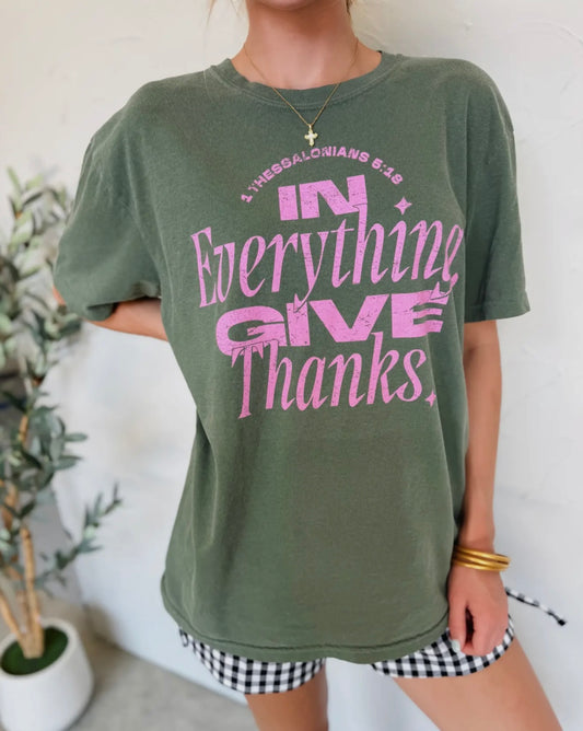 Give Thanks CC tee