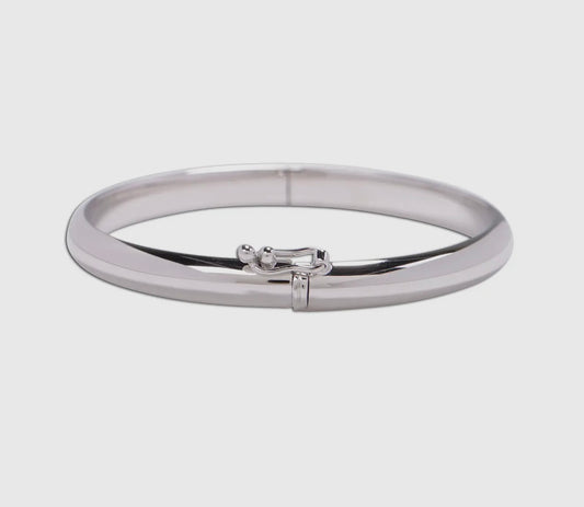 Classic Silver Bangle