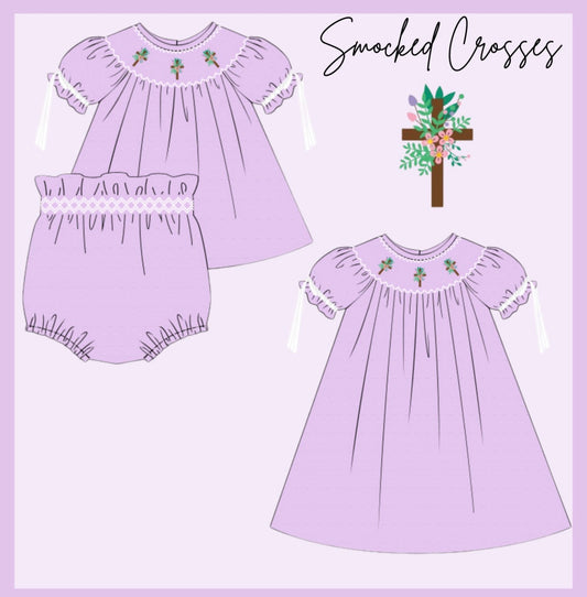 Smocked Crosses|MARCH ETA|