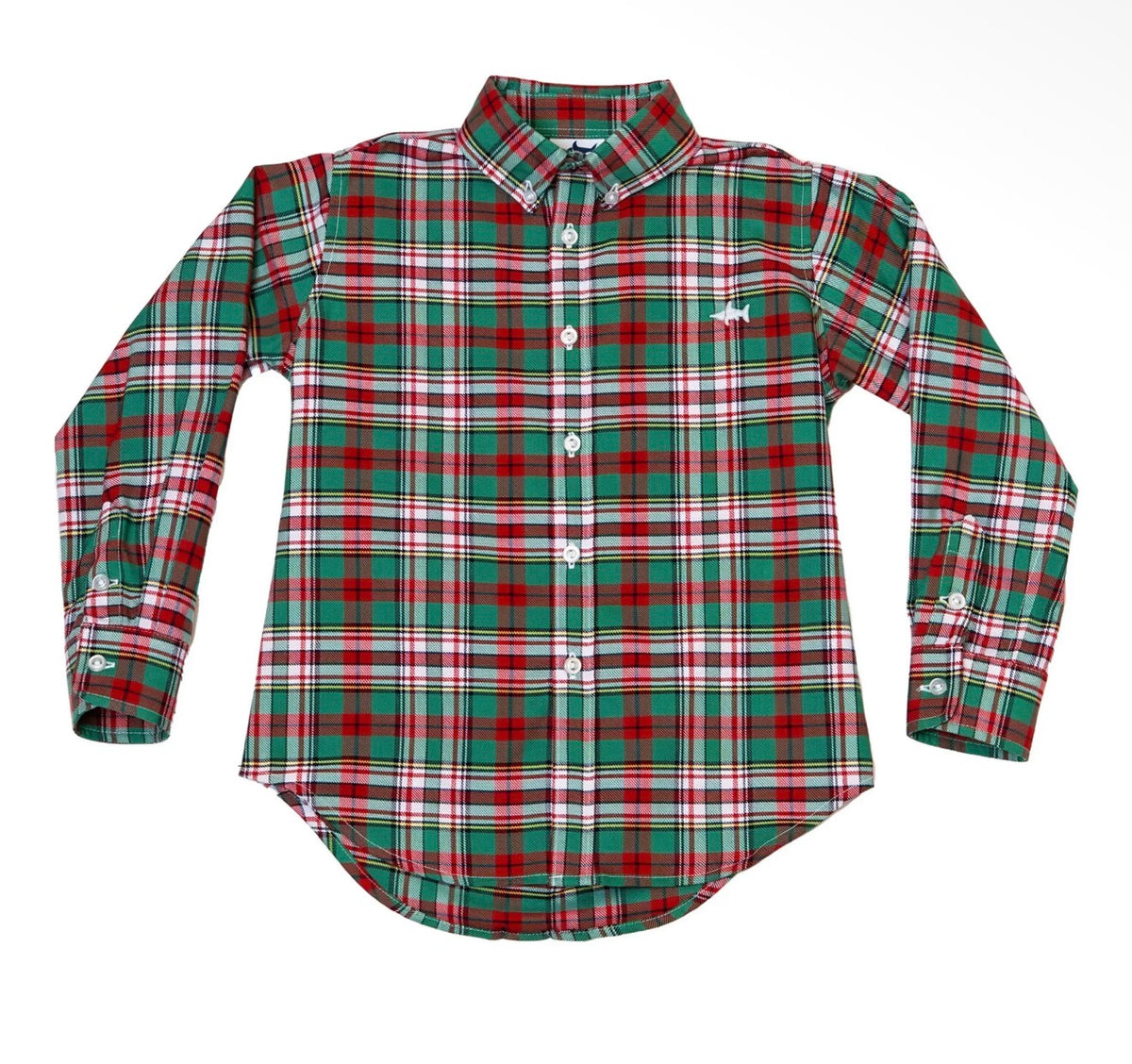 Carter Oxford-Green Plaid