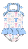 Preppy Bows Swimsuit