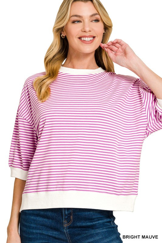 Sweet Escape Stripe Top