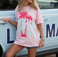 Lulu Mac Bikini Tee- Pink