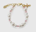 Pearl with Pink Bead Bracelet|0/12m