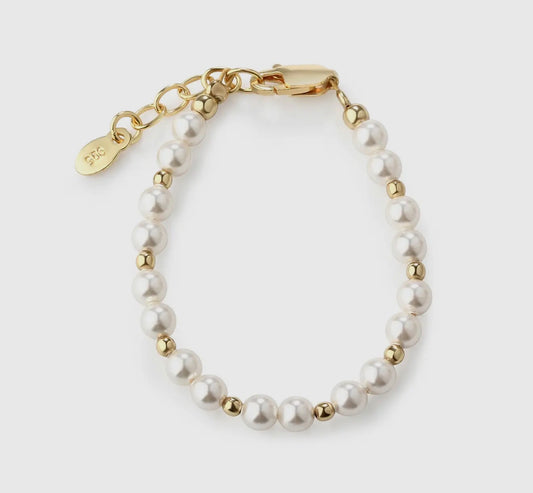 Pearl and Gold Bracelet