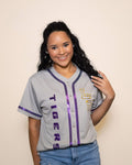 LSU Sequin Baseball Jersey**Licensed