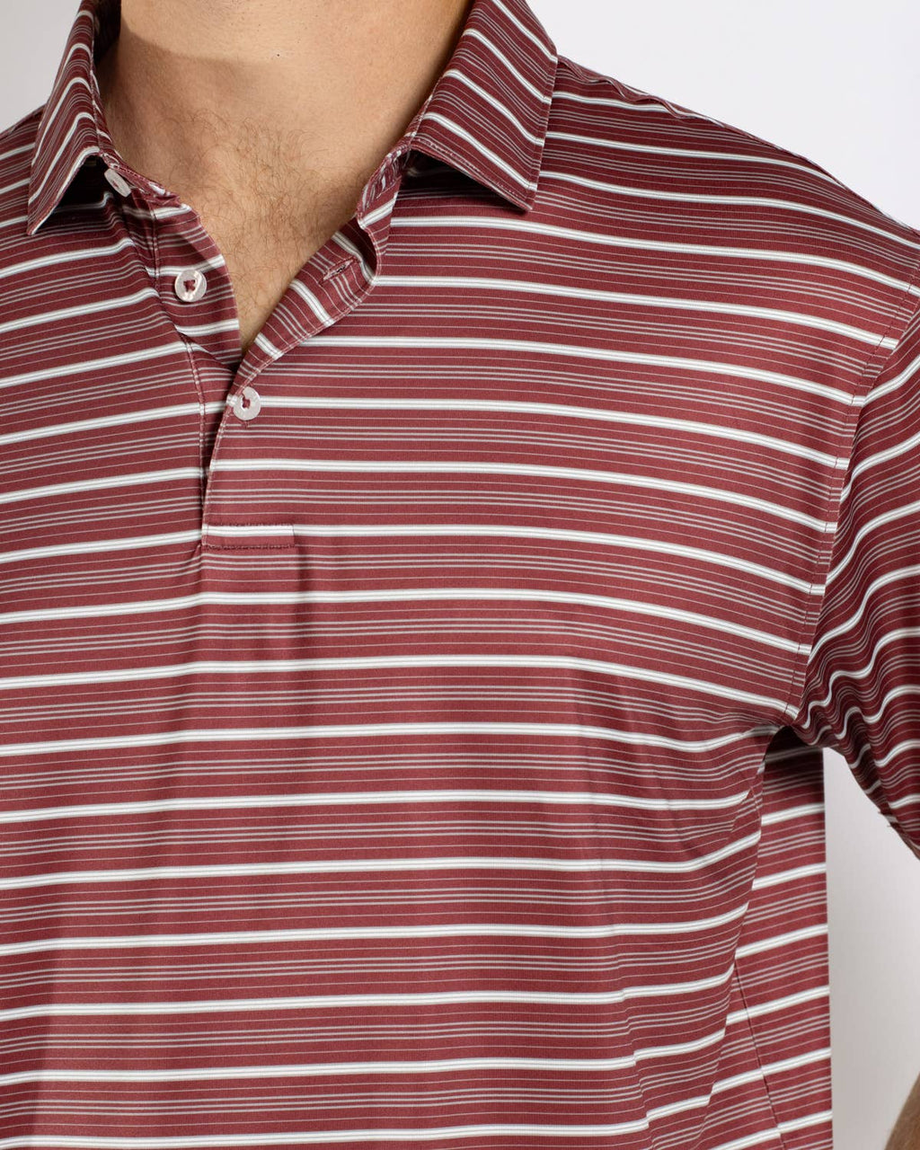 Men's Sideline Stripe Performance Polo