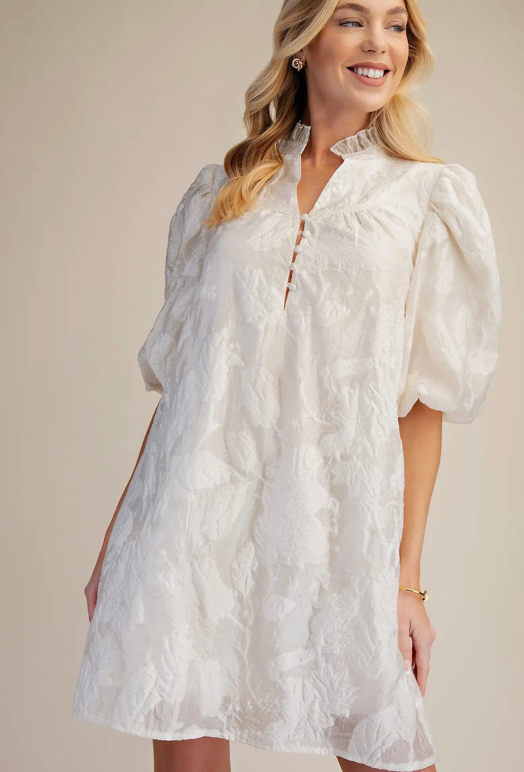 Ivory Bloom Dress