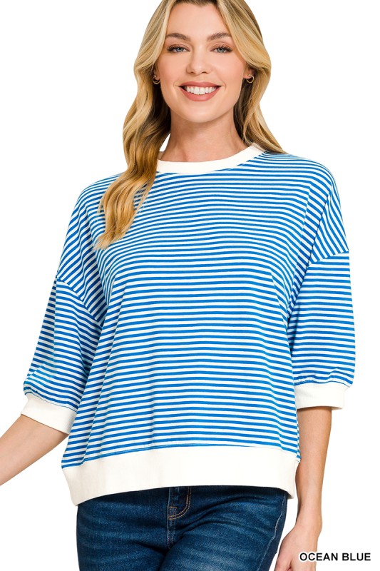 Sweet Escape Stripe Top