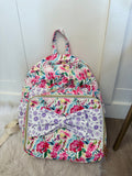 Lavender Floral Bow Lunch Box (Backpack sold separately)