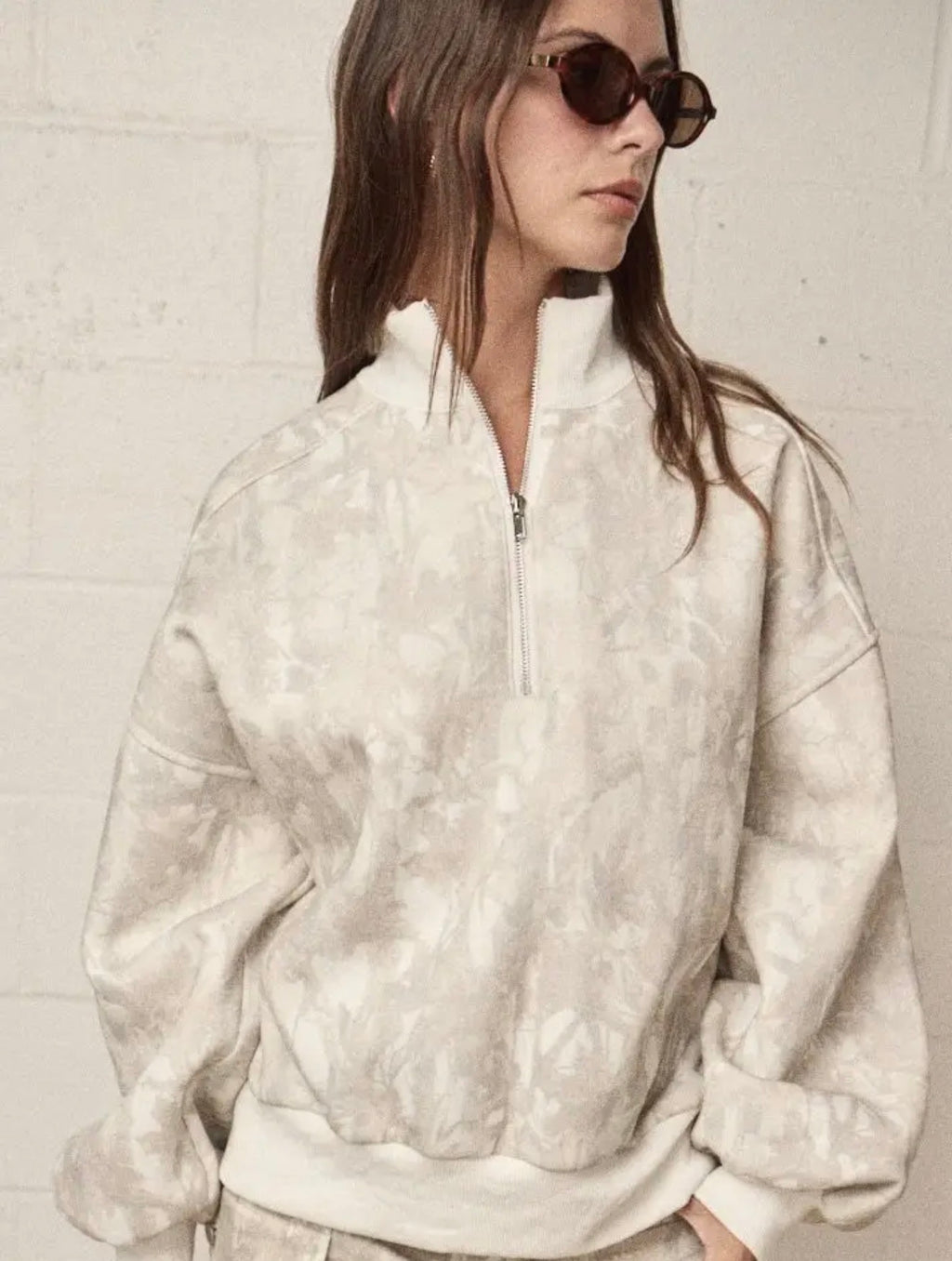Cozy in Camo Quarter Zip
