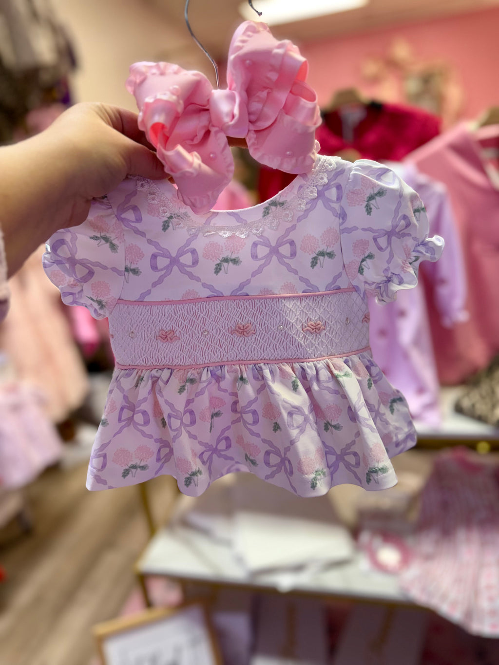Hydrangeas + Bows