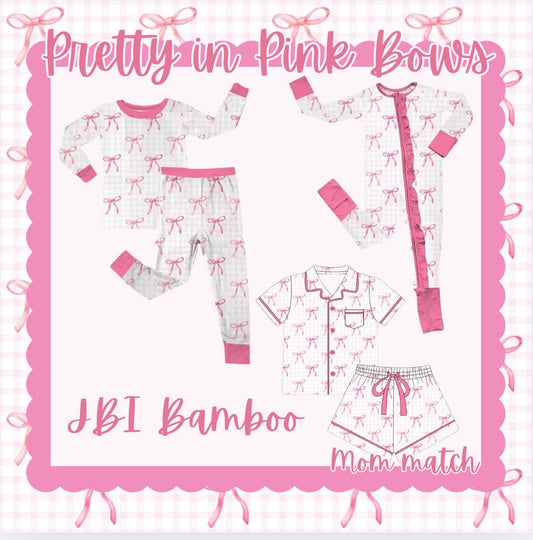 Pretty in Pink Bows|JBI Bamboo|March ETA