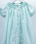 Mint Geometric Lace Dress