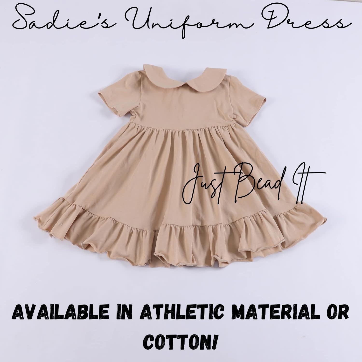 Sadie’s Uniform Dress- COTTON