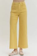 Sweet Scallop pants -yellow