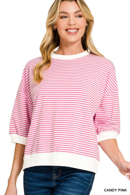 Sweet Escape Stripe Top