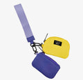Purple & Gold Wristlet