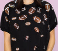 Football Sequin Top