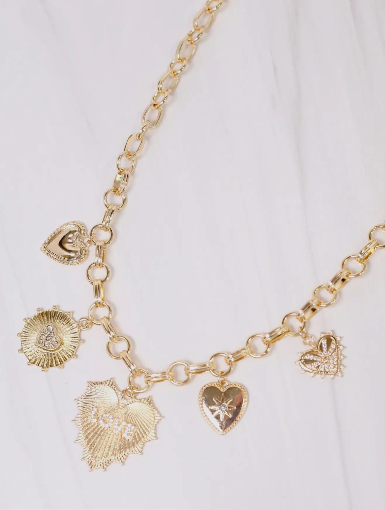 Charm necklaces