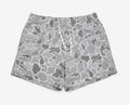 Light Grey Camo performance shorts|Cardin McCoy