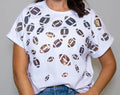 Football Sequin Tee|June ETA