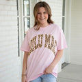 Pink Leopard Lulu Mac Tee