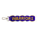 Warriors Scallop Keychain•JBI CUSTOM•JULY ETA