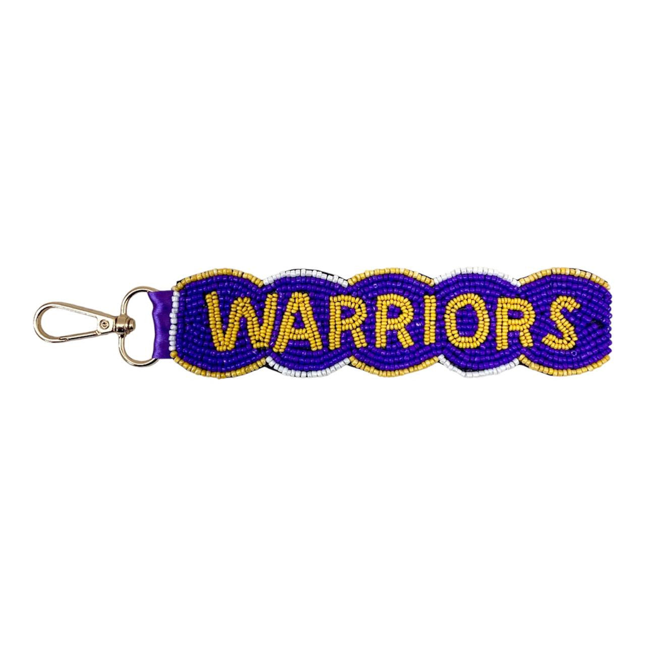 Warriors Scallop Keychain•JBI CUSTOM•JULY ETA
