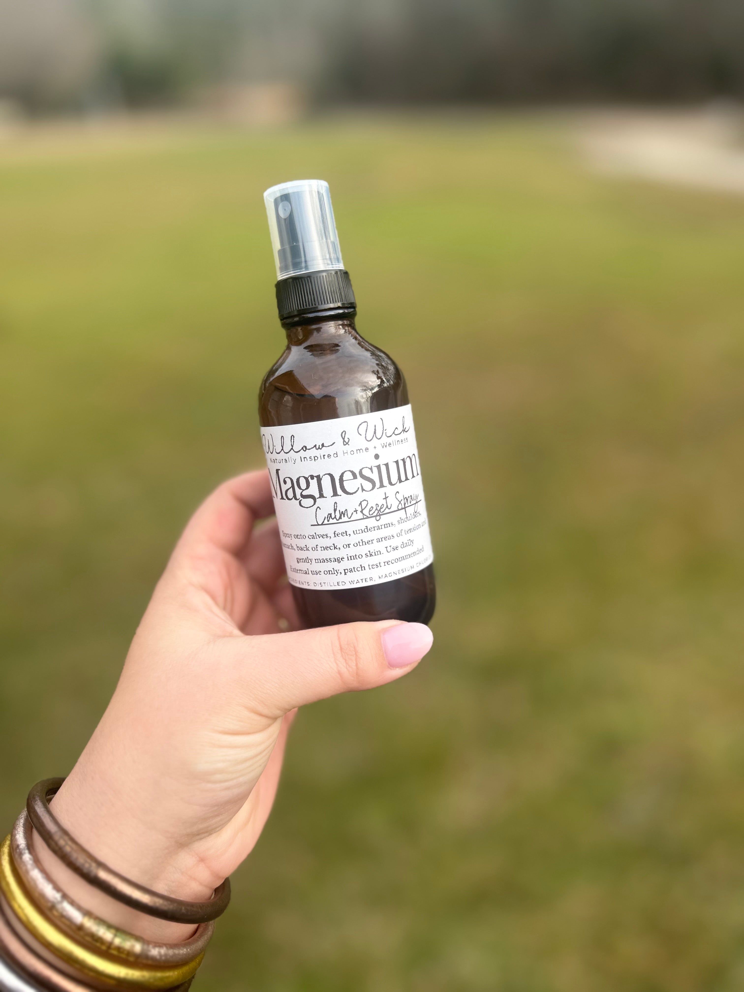Willow & Wick| Magnesium Calm + Reset Spray
