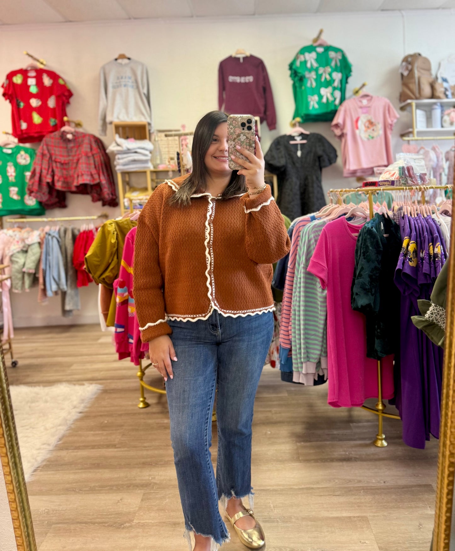 Scallop Edge Cardigan