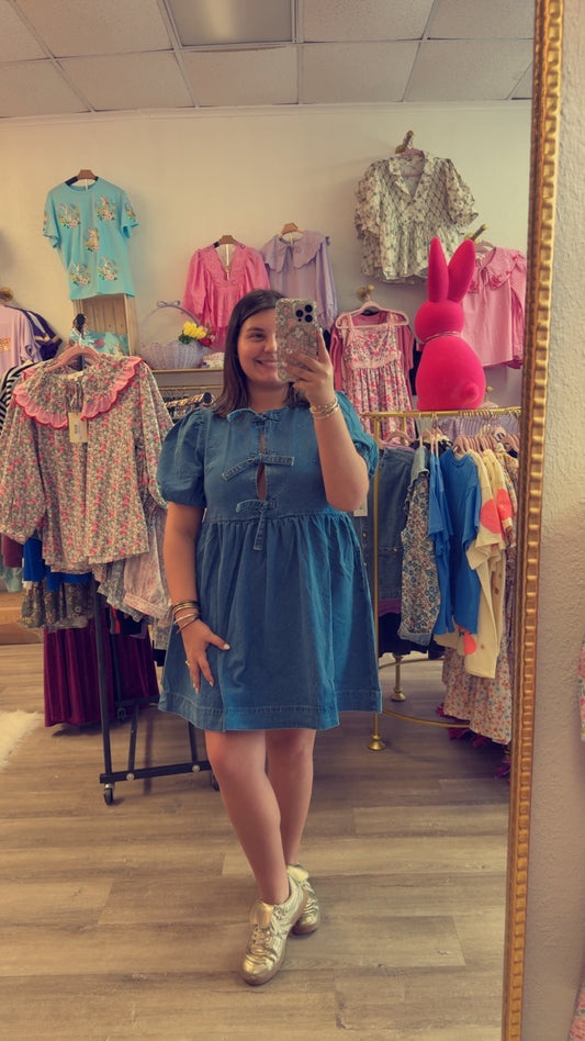 Make No Mistakes Bow Dress