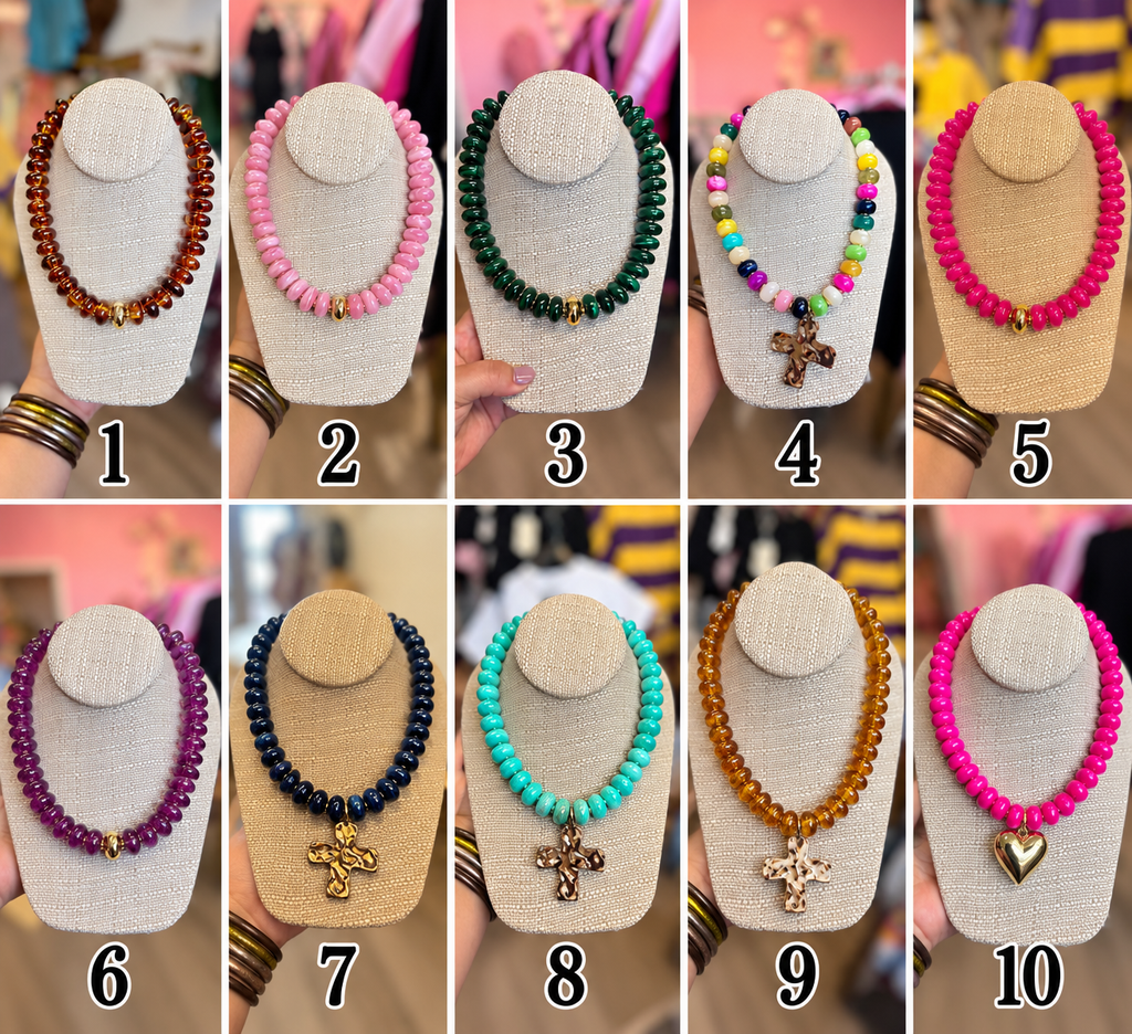 Chunky Beaded Necklaces