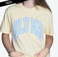 Lulu Mac Butter Yellow Polka Dot Tee-Youth