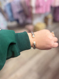 JBI Pearl Bangle cuff