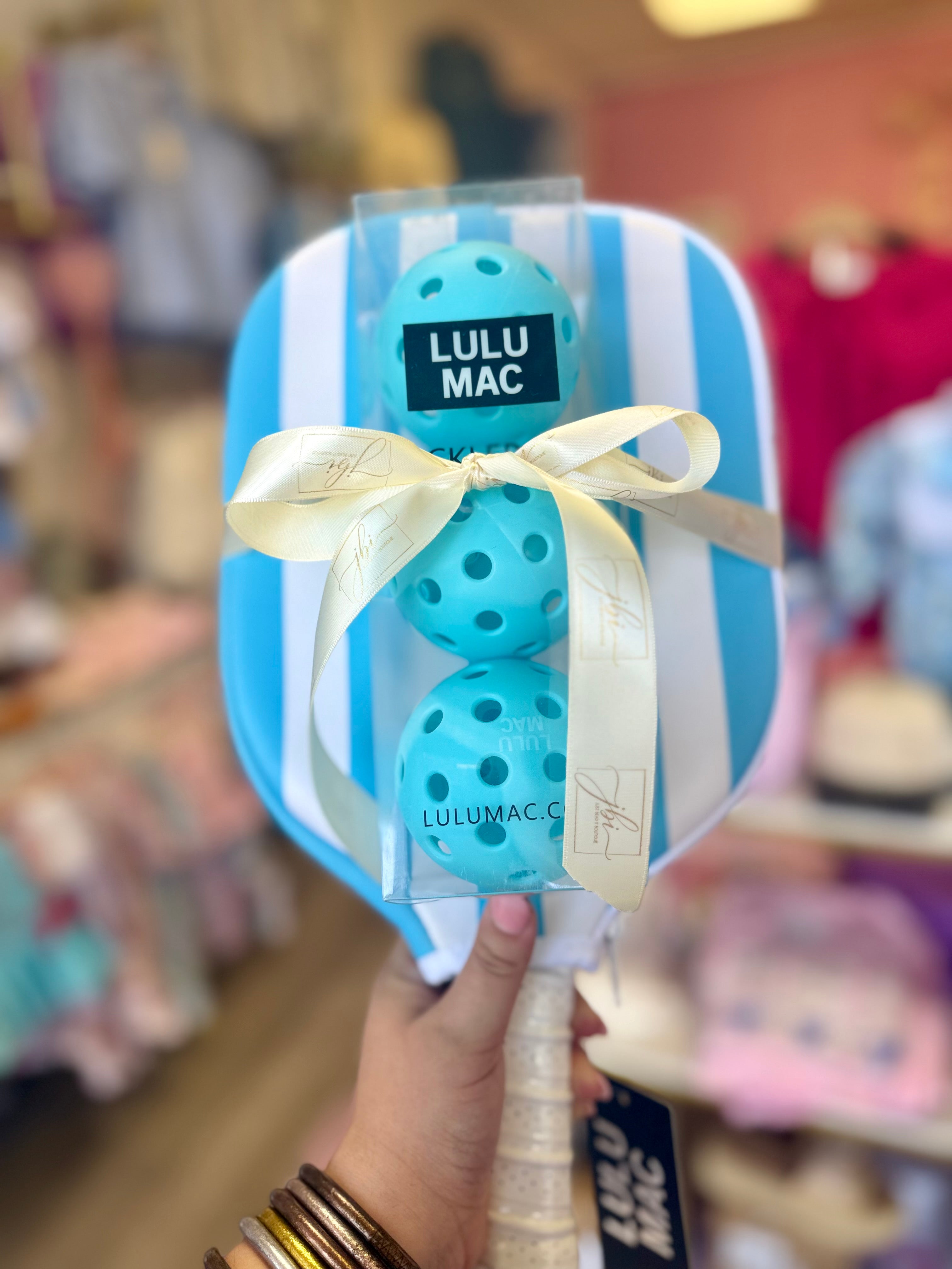 Lulu Mac Pickleball Paddle- Turquoise