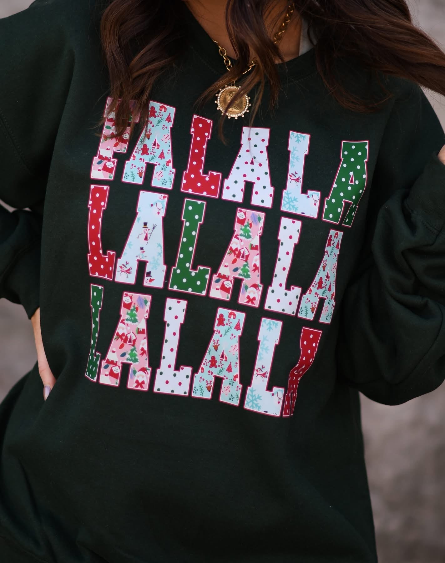 FALALALA Sweatshirt|MOM AND ME