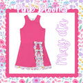 Pink Blooms Spring Time Basic Athletic Dress