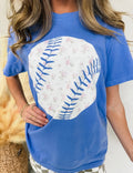 Floral Baseball Tee