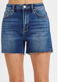 High Rise Risen Shorts|6159